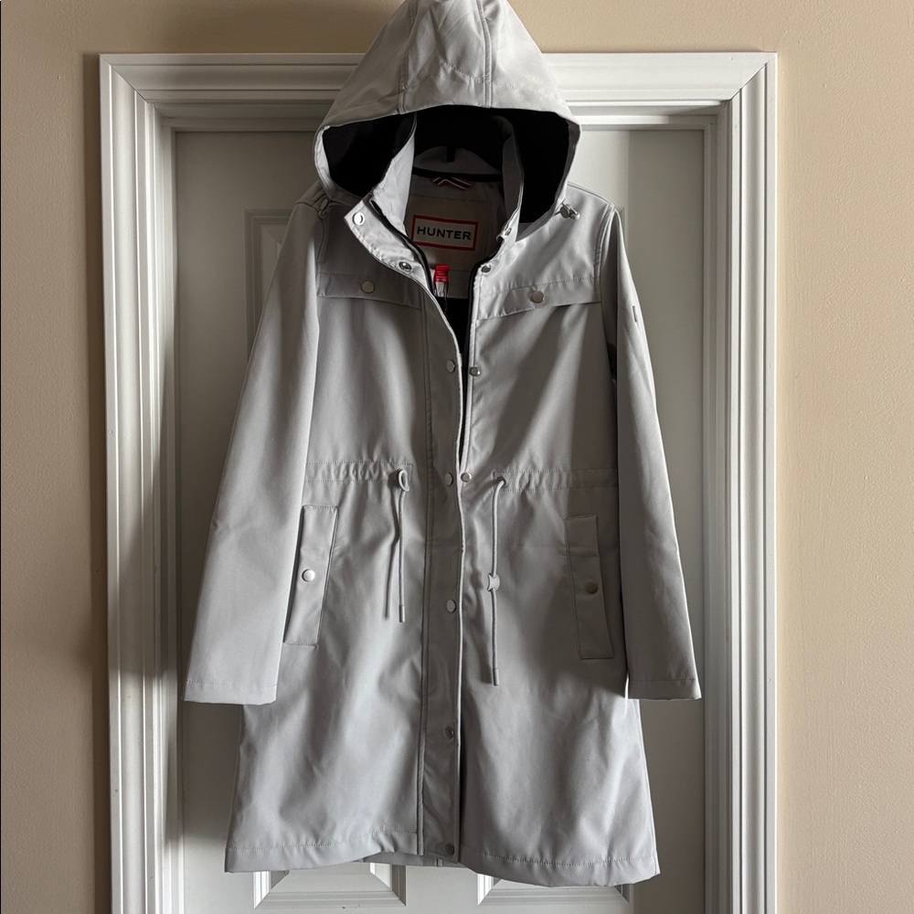 HUNTER Kate Water Resistant Trench Coat Size Small NWT